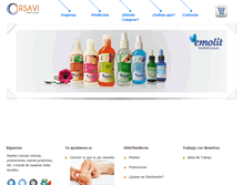 Tablet Screenshot of orsavi.com.mx